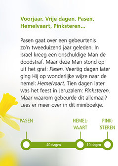 Miniboekje Pasen / Van Pasen naar Pinksteren