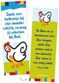 Boekenleggers / Zoals een kuikentje