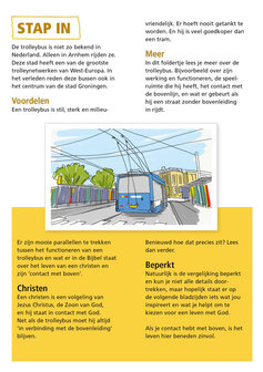  Trolleybus / Contact met boven