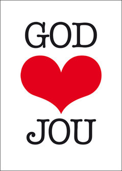 Ansichtkaarten / God houdt van jou