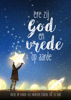 Ansichtkaarten / Ere zij God en vrede op aarde