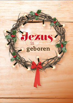 Ansichtkaarten / Jezus is geboren