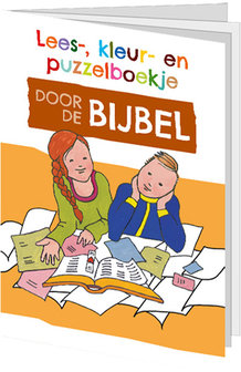  Lees- kleur- en puzzelboekje / Door de Bijbel