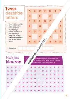  Lees- kleur- en puzzelboekje / Door de Bijbel