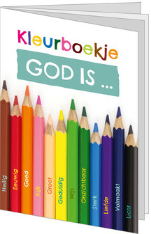  Kleurboekje / God is...