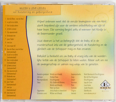 CD / Babylief 1 - Vol koestering en geborgenheid