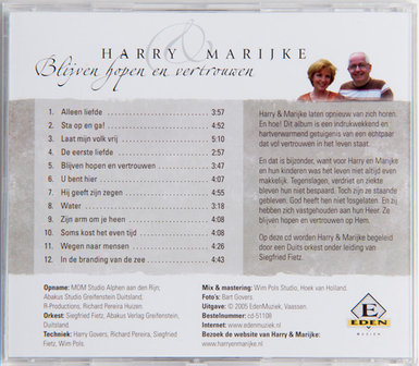 Harry &amp; Marijke Govers / Blijven hopen en vertrouwen