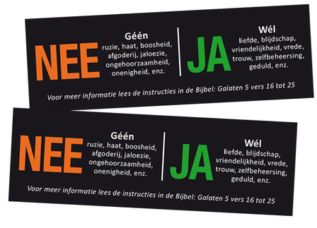 Stickers / NEE - JA