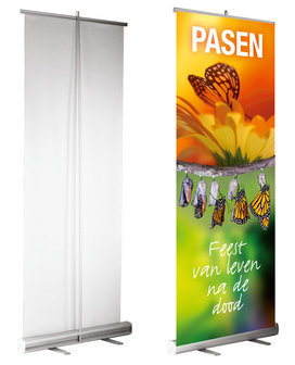 Roll-up banner / Pasen: Feest van leven na de dood