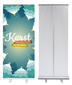 Roll-up banner / Kerstgeschenk