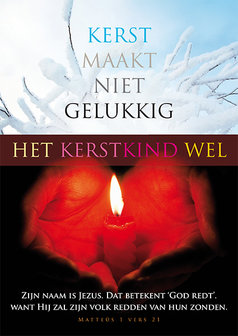 Poster / Kerst maakt niet gelukkig