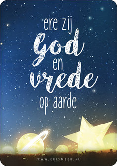 Minikaartjes / Ere zij God en vrede op aarde