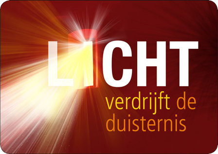 Minikaartjes / Licht verdrijft de duisternis