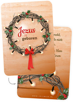 Minikaartjes / Jezus is geboren