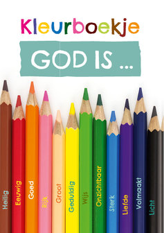  Kleurboekje / God is...