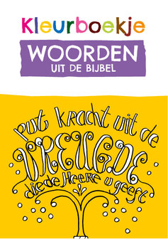  Kleurboekje / Woorden uit de Bijbel