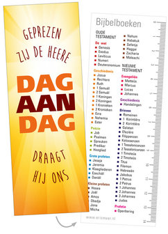 Boekenleggers / Dag aan dag - bijbelboeken