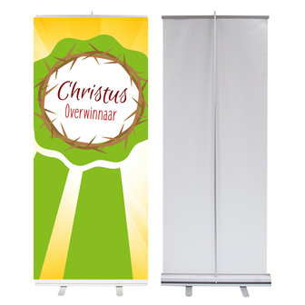 Roll-up banner /  Christus Overwinnaar