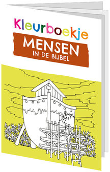  Kleurboekje / Mensen in de Bijbel