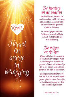 Boekenleggers / Kerst - Hemel en aarde in beweging