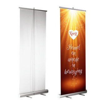 Roll-up banner / Kerst - Hemel en aarde in beweging