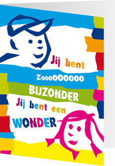 Dubbele kaarten / Jij bent zoooo bijzonder