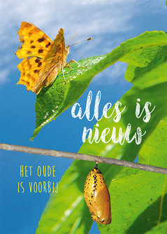 Poster / Het oude is voorbij - alles is nieuw