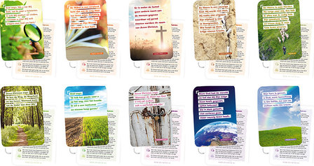 | Gemengde set / Minikaartjes Bijbelkaartjes
