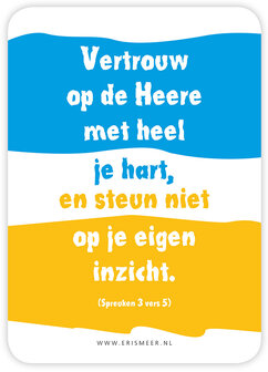 Minikaartjes / God heeft een plan met jouw leven