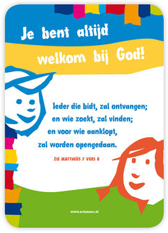 Minikaartjes / Jij bent zoooo welkom