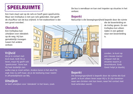  Trolleybus / Contact met boven