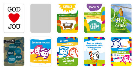 | Gemengde set / Minikaartjes voor kinderen