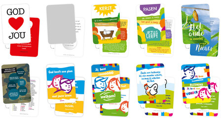 | Gemengde set / Minikaartjes voor kinderen