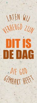 Boekenleggers / Dit is de dag