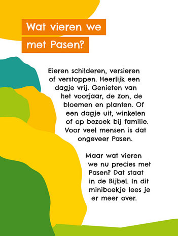 Miniboekje Pasen / Kinderen