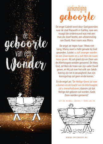 Boekenleggers / De geboorte van een Wonder