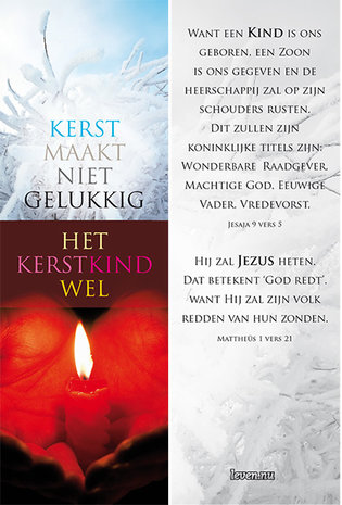 Boekenleggers / Kerst maakt niet gelukkig