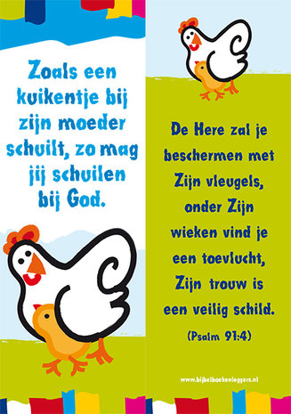 Boekenleggers / Zoals een kuikentje