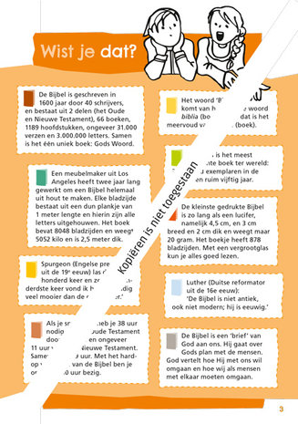  Lees- kleur- en puzzelboekje / Door de Bijbel