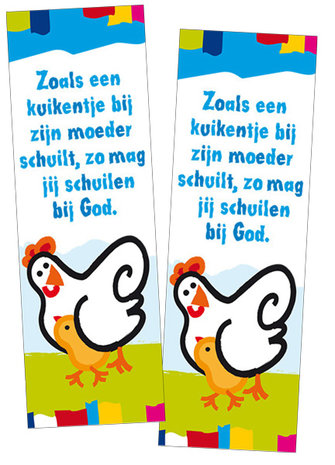 Stickers / Zoals een kuikentje