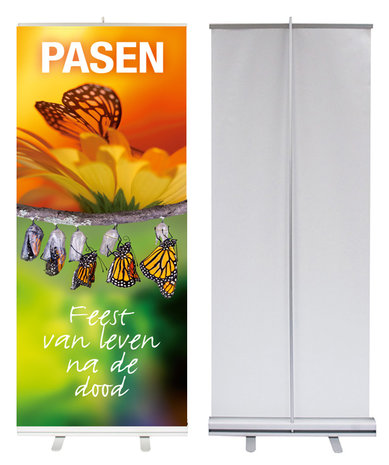 Roll-up banner / Pasen: Feest van leven na de dood