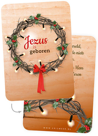 Minikaartjes / Jezus is geboren