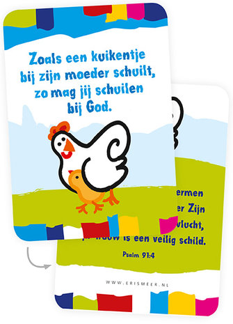 Minikaartjes / Zoals een kuikentje