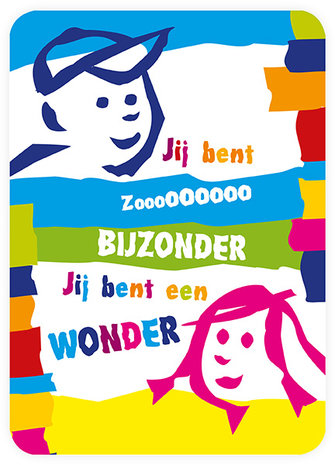 Minikaartjes / Jij bent zoooo bijzonder