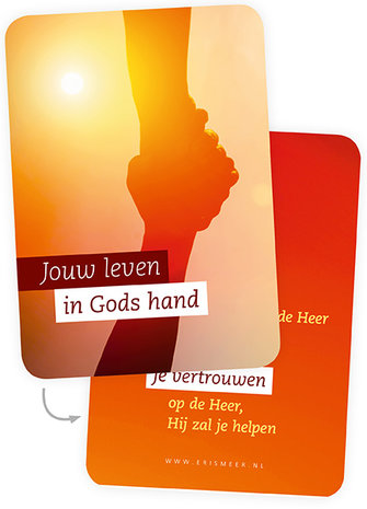 Minikaartjes / Jouw leven in Gods hand