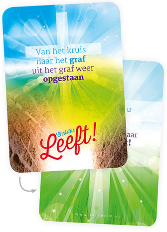 Minikaartjes / Christus leeft