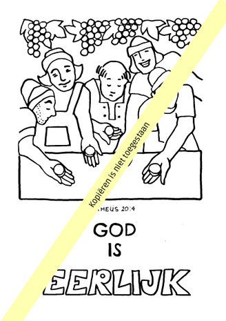  Kleurboekje / God is...