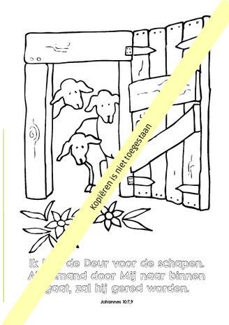  Kleurboekje / Bij de Bijbel