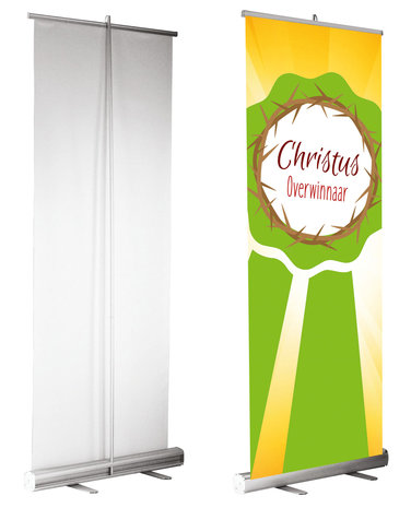 Roll-up banner /  Christus Overwinnaar