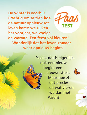 Miniboekje Pasen / Paas TEST